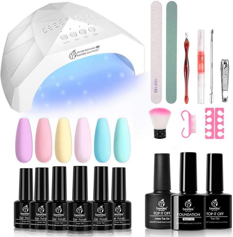 48W NAIL LAMP MANICURE KIT