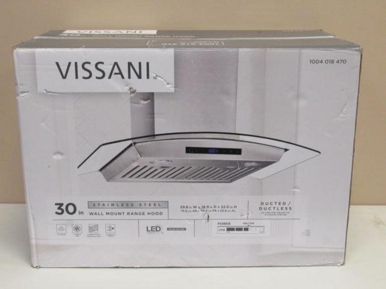 Vissani range deals hood customer service