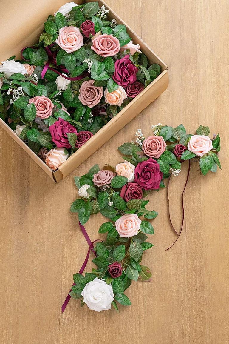 6 ROSE GARLANDS