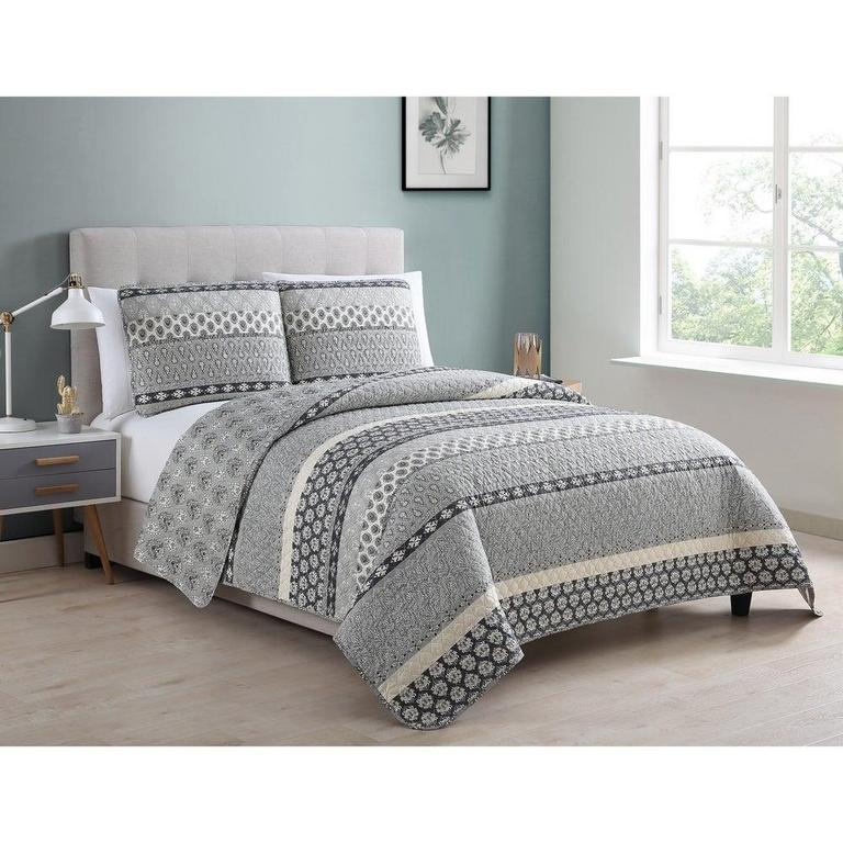 NATASHA F/Q 3PC QUILT SET