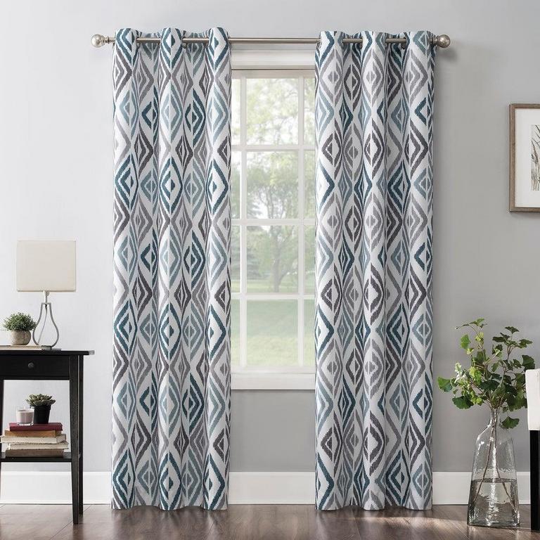 2 HANA IKAT PANELS, 40" X 63"