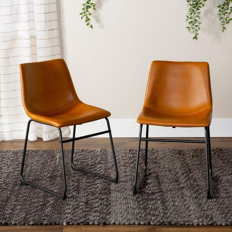 2 PRUSINER DINING CHAIRS