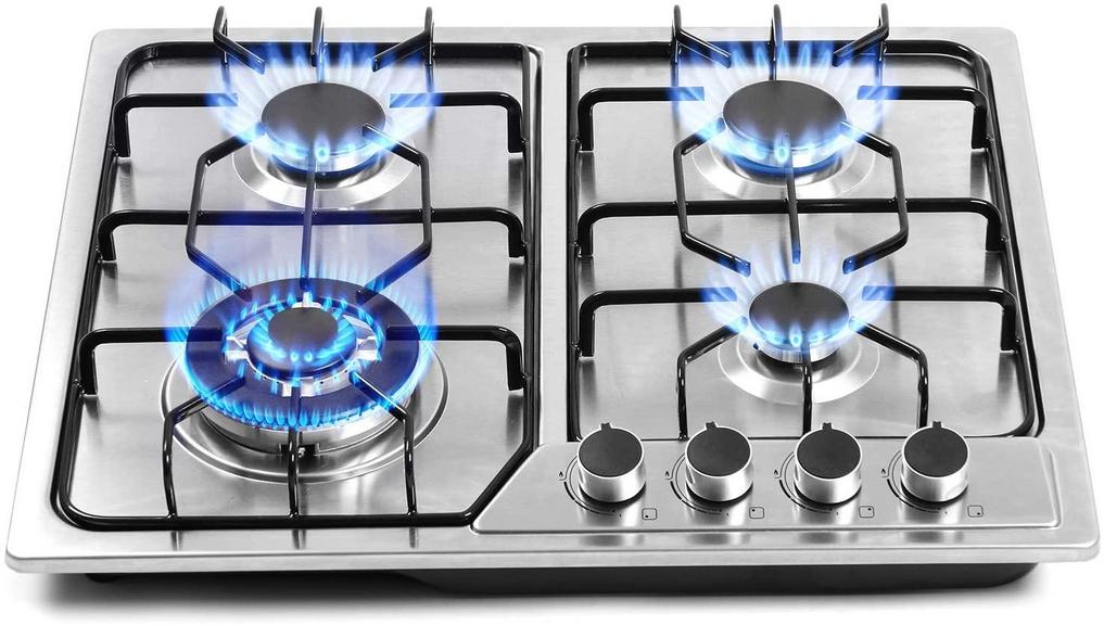22"X 20" GAS COOKTOP 4 BURNERS