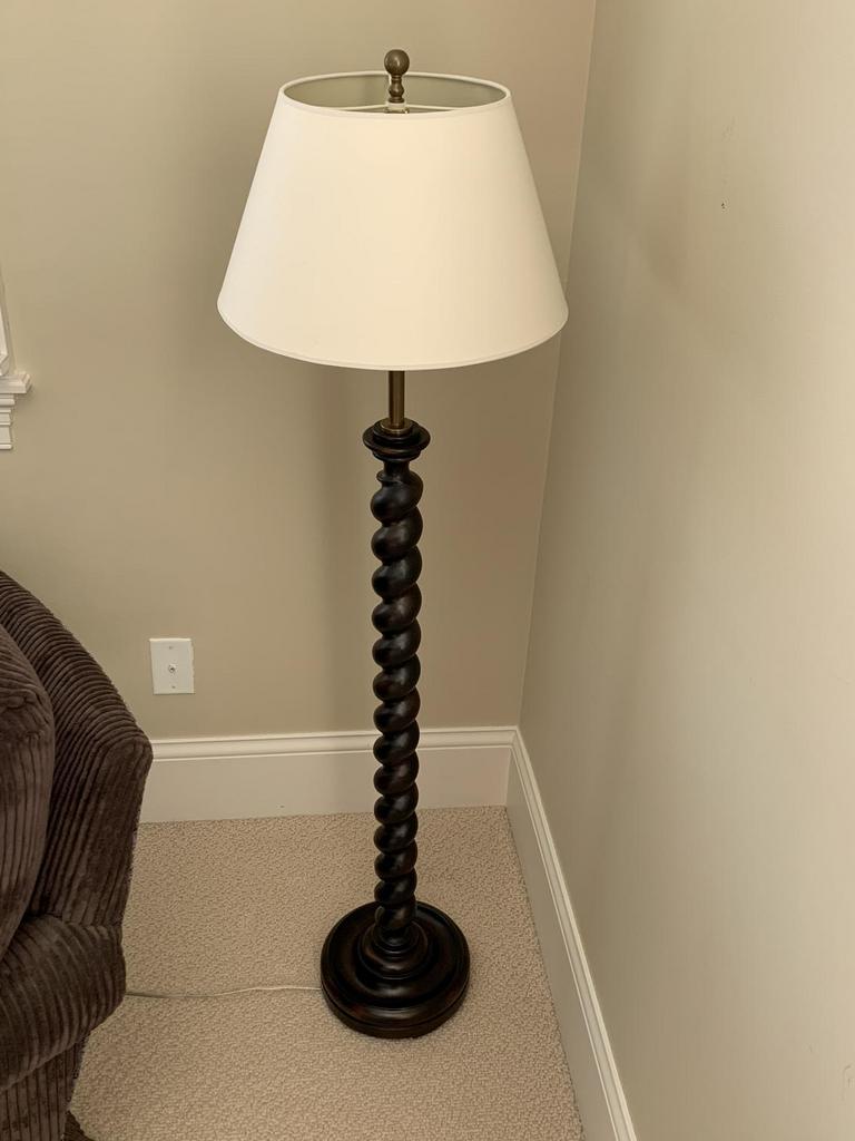 Barley twist table sales lamp