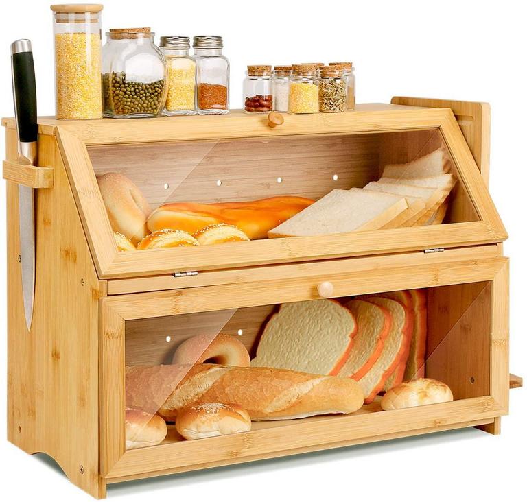 2-LAYER BREAD BOX