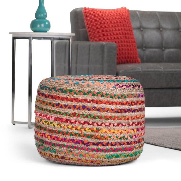 HOLLADAY ROUND POUF