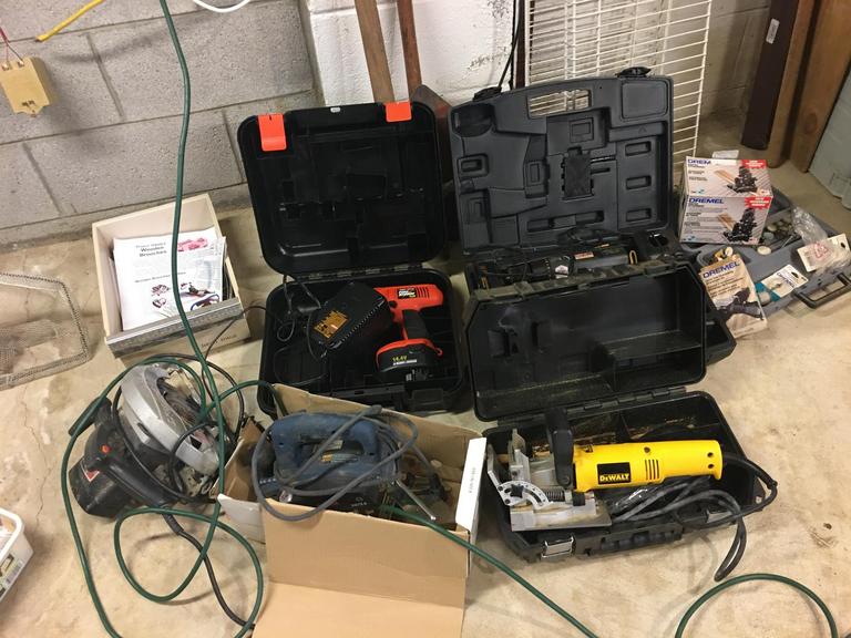 Auction Ohio Lot of power tools