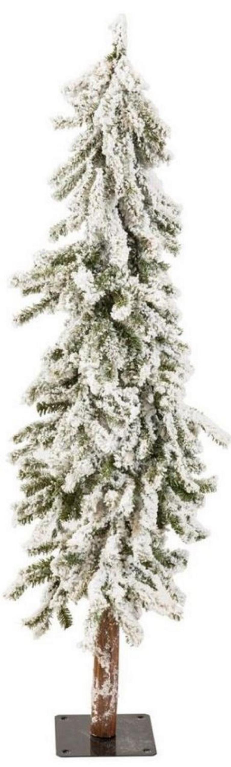 4' ALPINE FLOCKED TREE