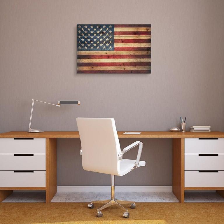 30"X45" WOOD PLANK ART