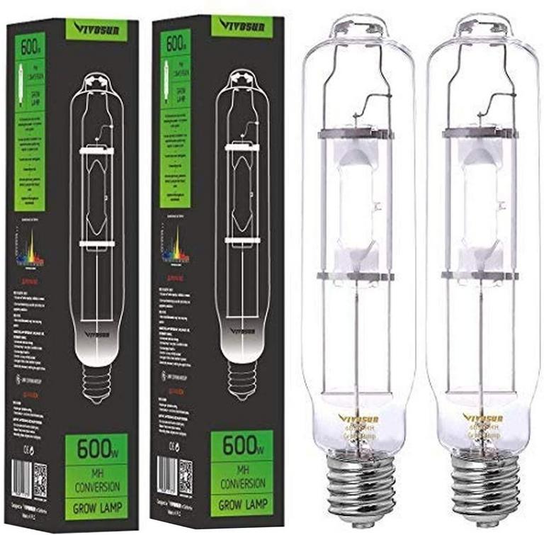2 VIVOSUN 600W GROW BULBS