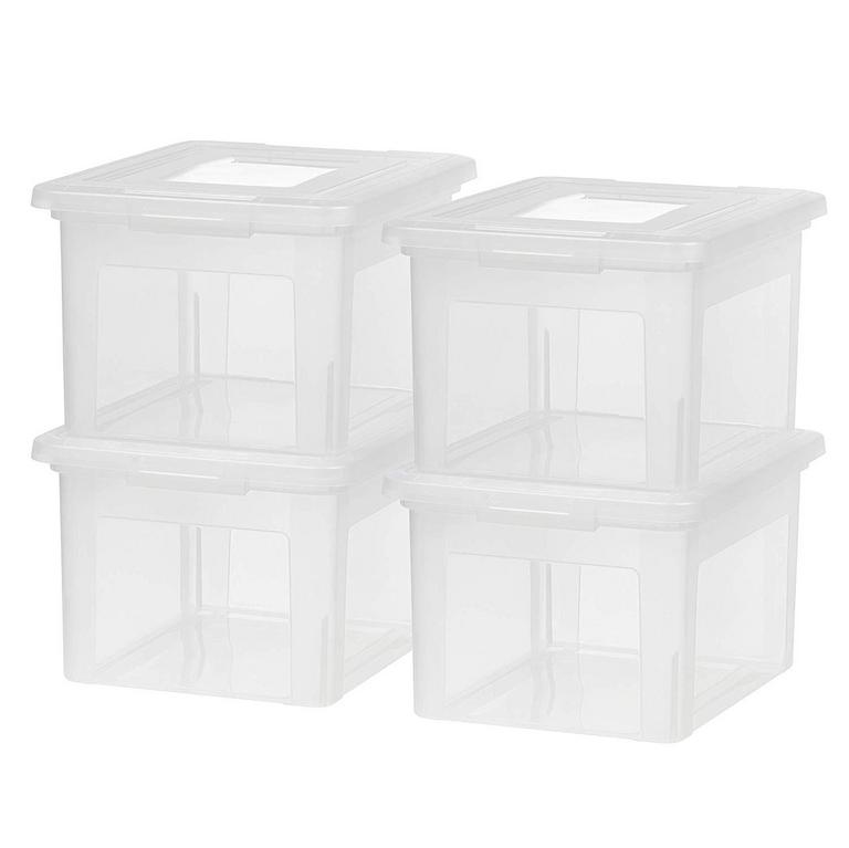 4 IRIS FILE BOXES