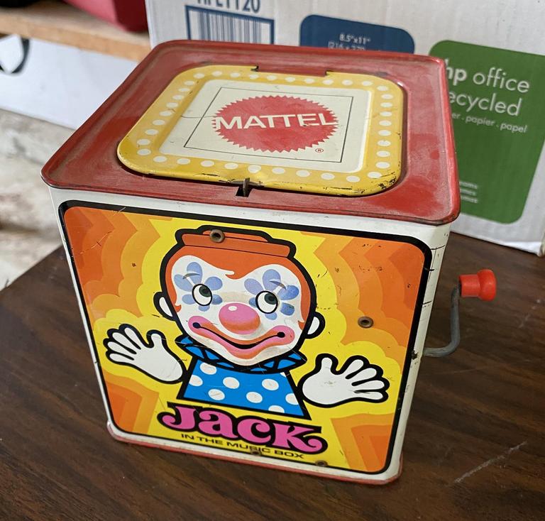 Auction Ohio VTG Jack In The Box