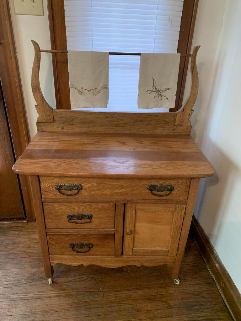 antique washstand