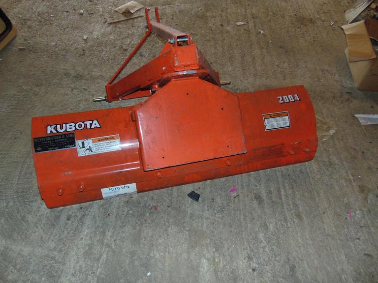 Auction Ohio Kubota 4ft Scraper Blade