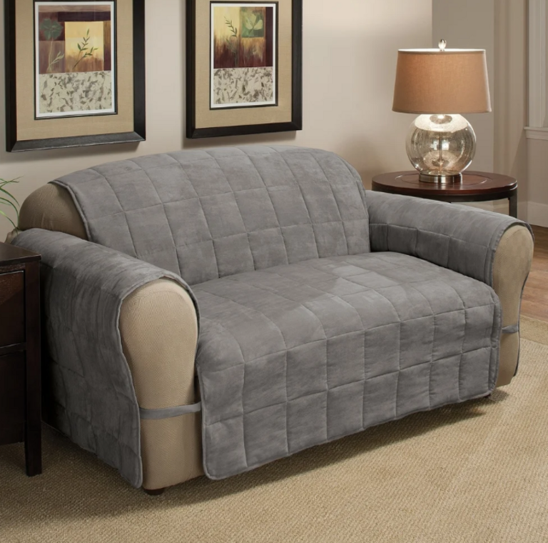 FAUX SUEDE XL SOFA PROTECTOR