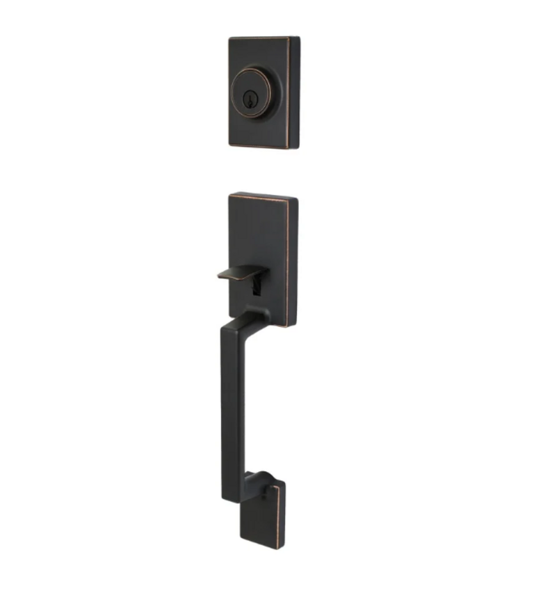 SQUARE FRONT DOOR HANDLESET
