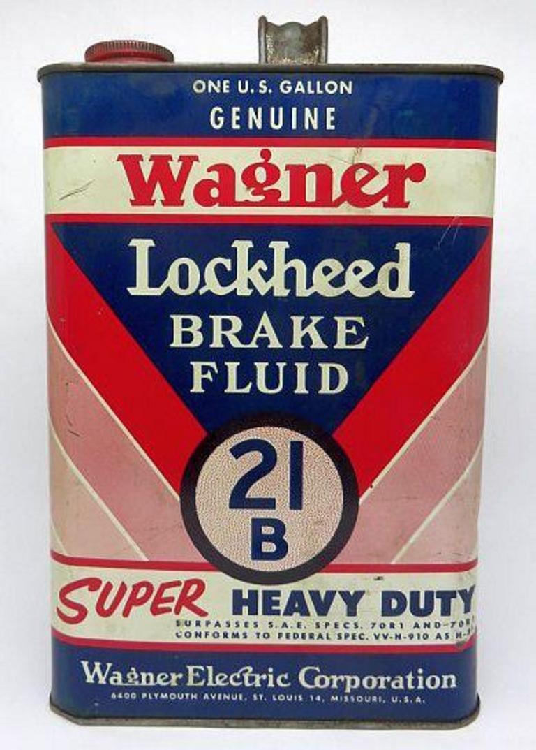 Auction Ohio | Lockheed Brake Fluid Can