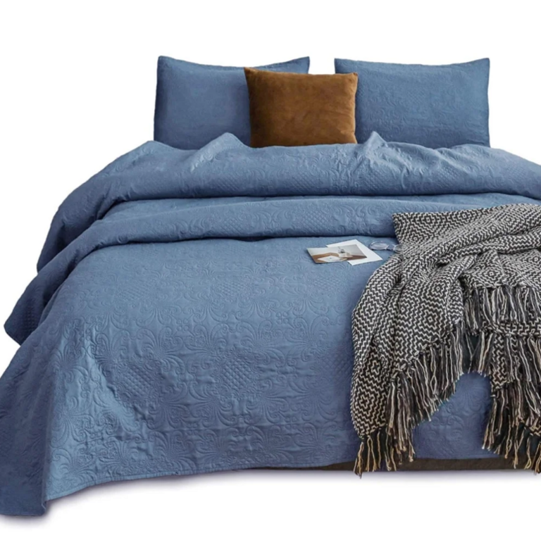 F-Q/3-PC PRE WASHED QUILT SET