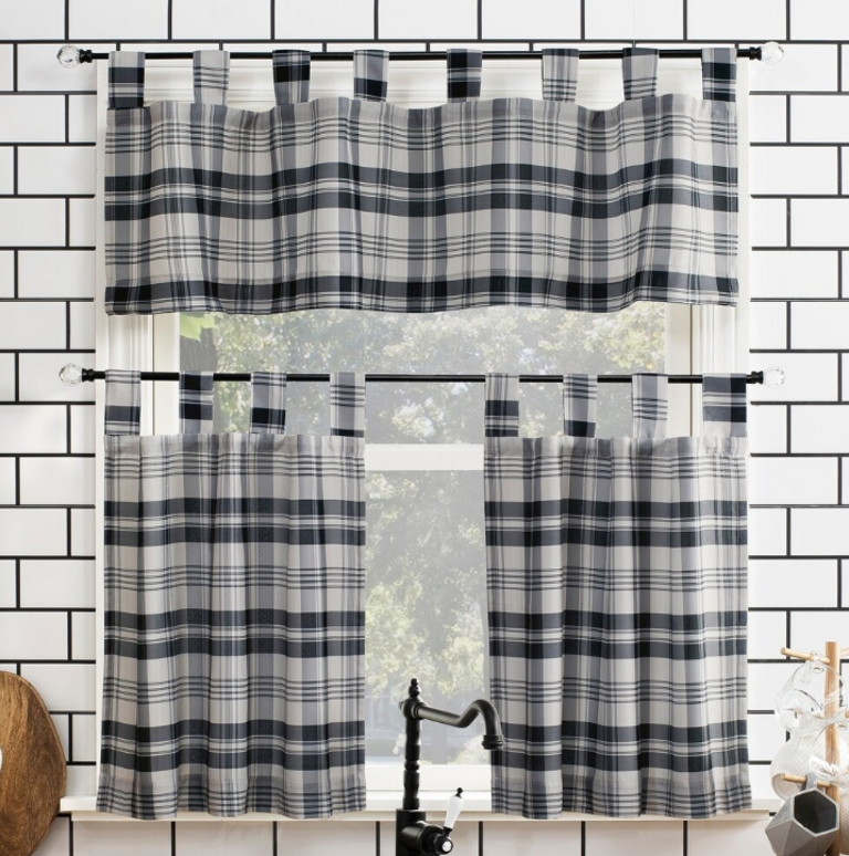3 KITCHEN VALANCES, 52X24