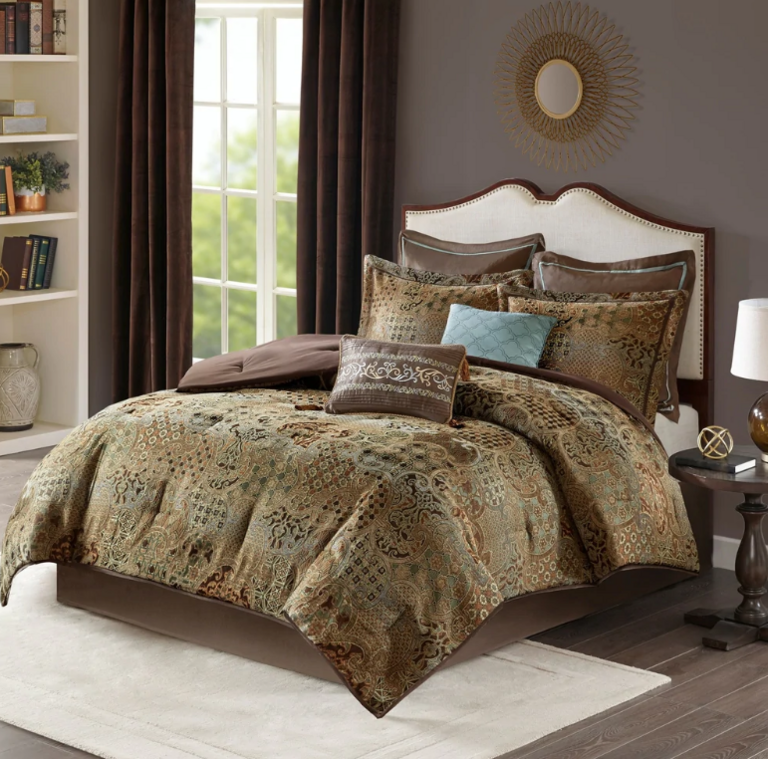 K/8-PC SPA WYETH BEDDING SET