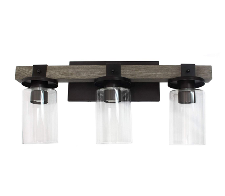 3-LT RUSTIC VANITY LIGHT