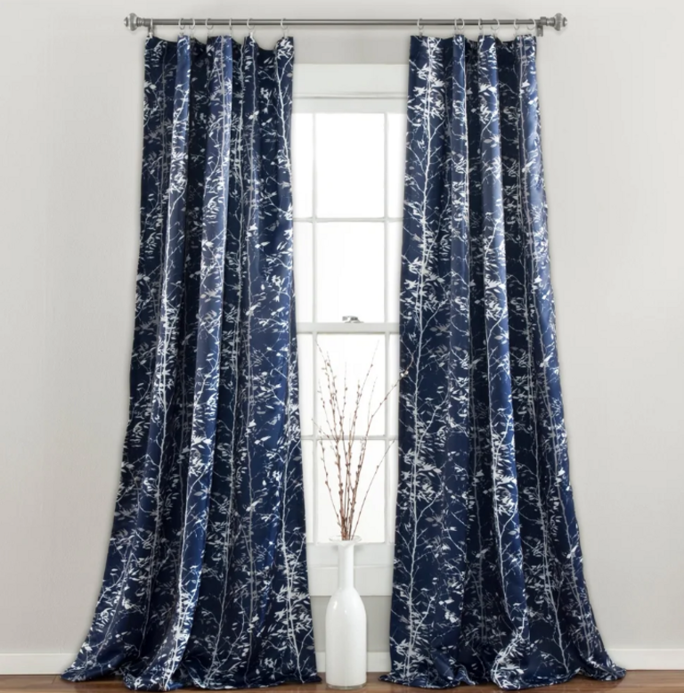 2-FOREST CURTAINS 52"X95"