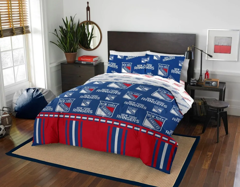 Q-NHL N.Y. RANGERS BEDDING