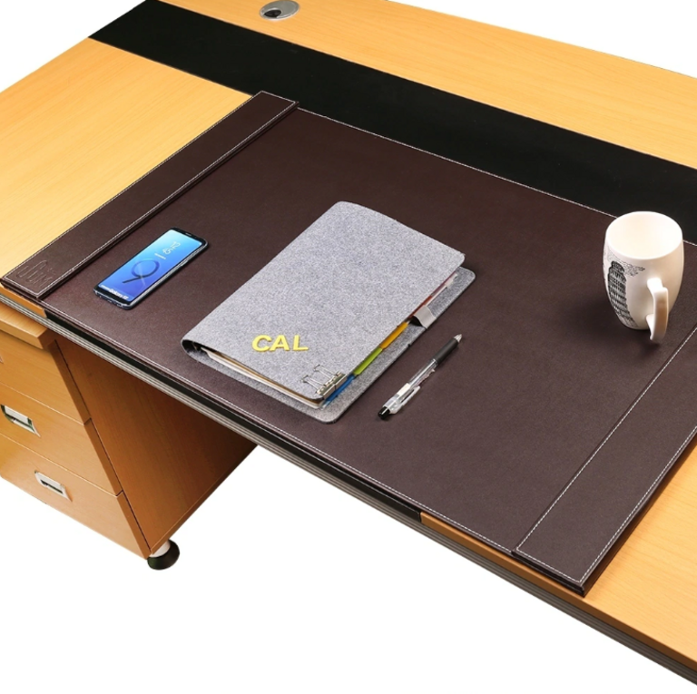 34"X20" LEATHER DESK PAD