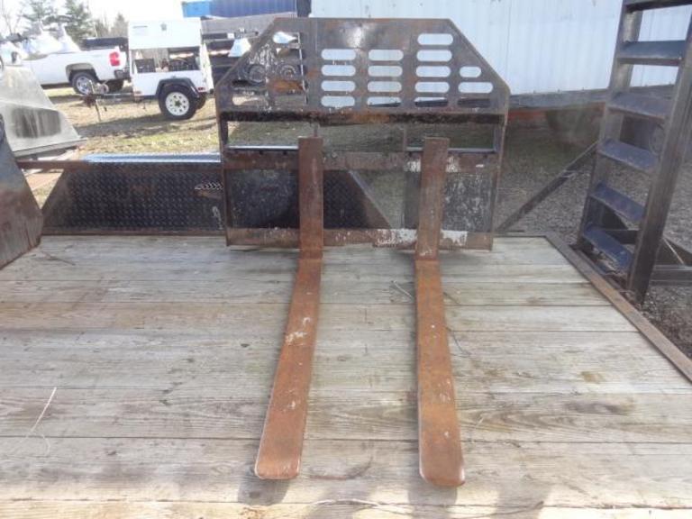 Auction Ohio Skid Steer Forks