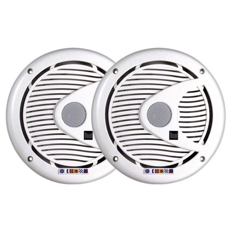 2 DUAL MARINE SPEAKERS, 6.5"