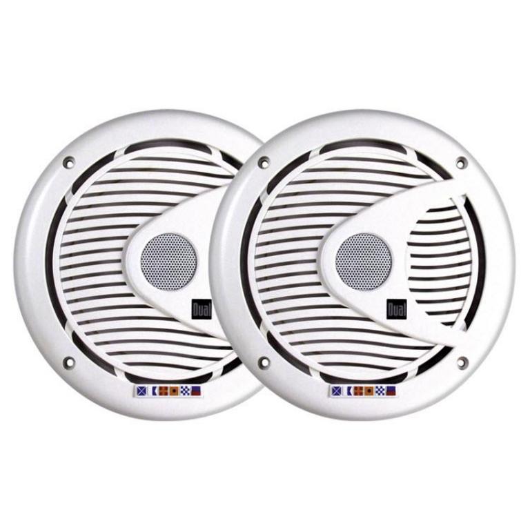 2 DUAL MARINE SPEAKERS, 6.5"