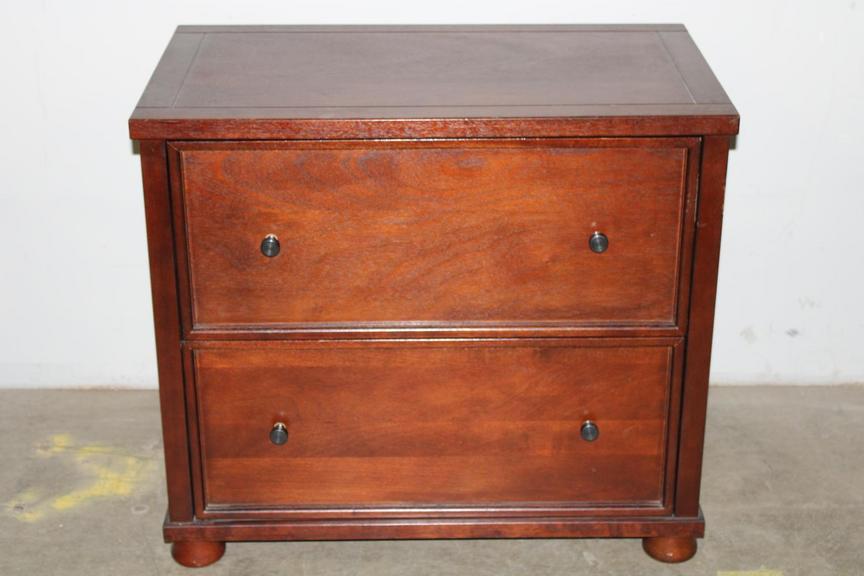 Auction Ohio Pottery Barn File Cabinet