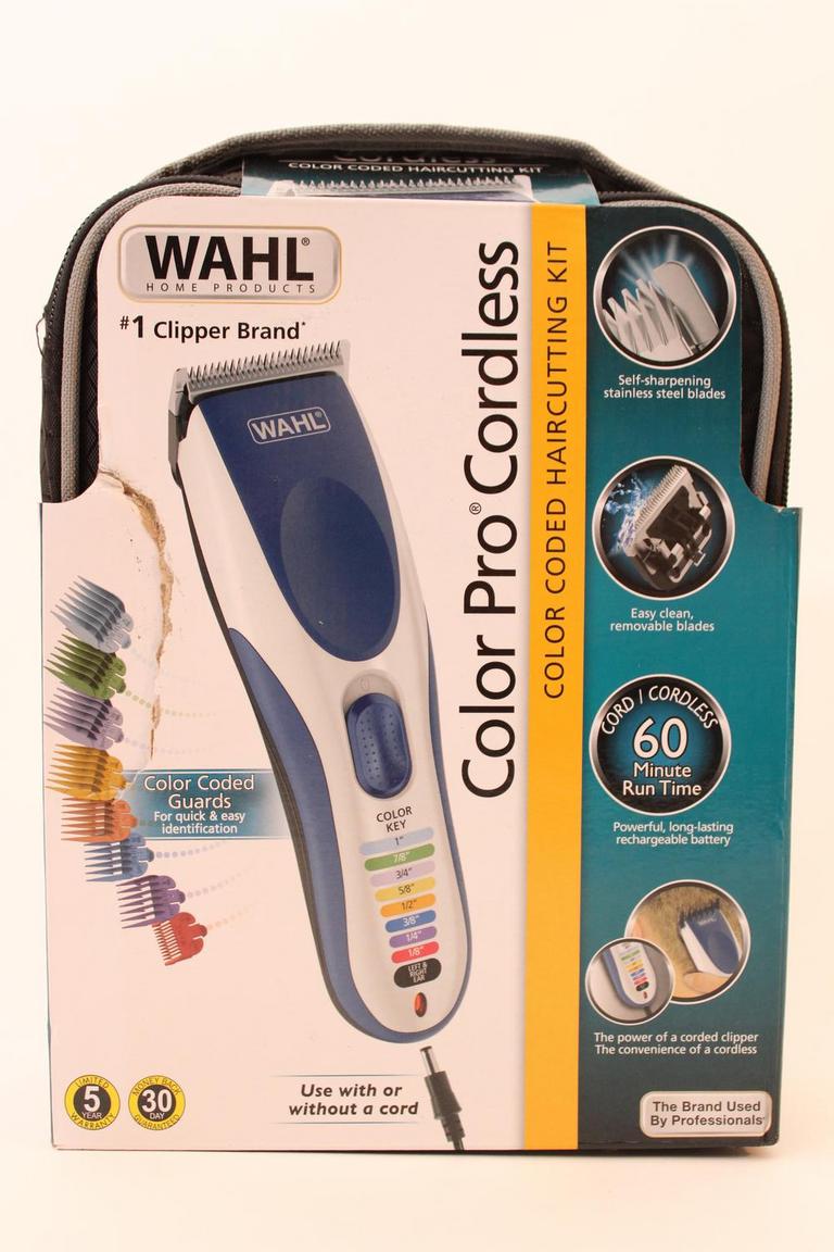 wahl colour pro colour coded haircutting kit