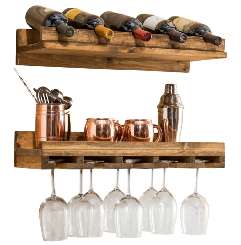 WINE/STEMWARE RACK SET