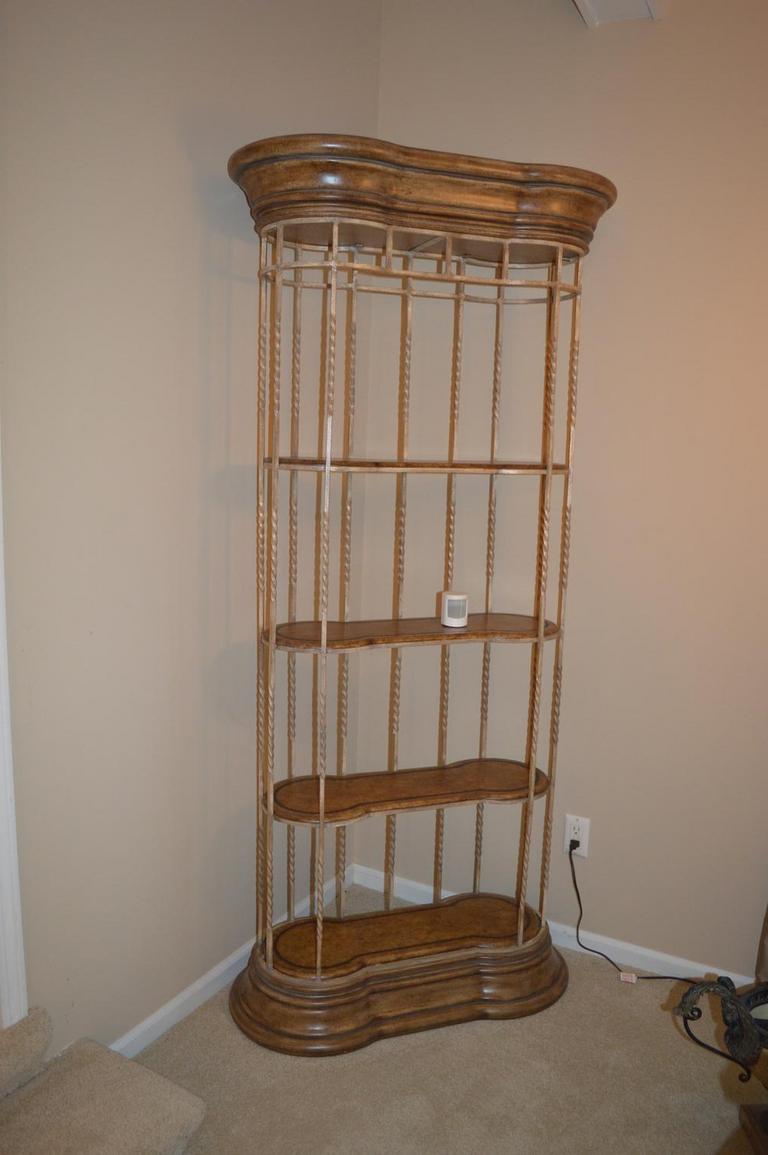 Auction Ohio Unusual, ornate shelves