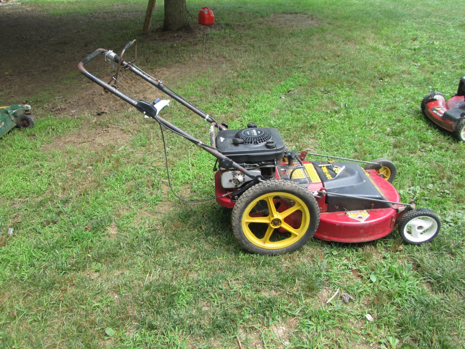 Yazoo self on sale propelled mower