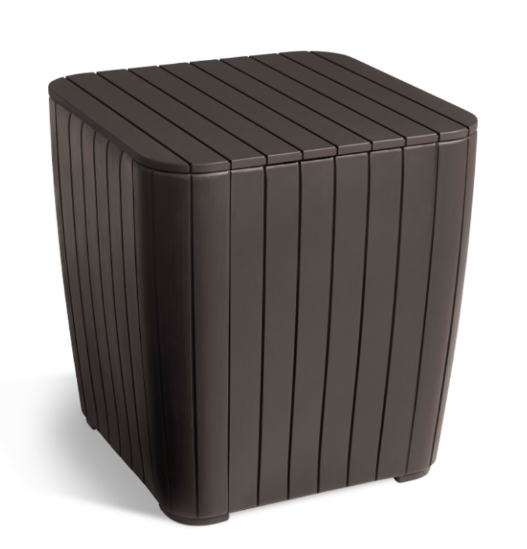 PATIO STORAGE SIDE TABLE