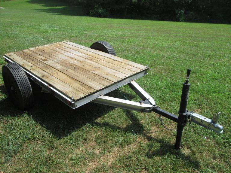Auction Ohio Single Axle Trailer