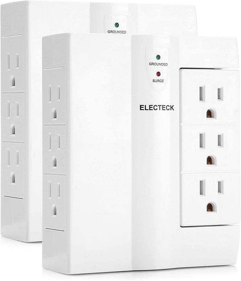 2 ELECTRIC SURGE PROTECTORS