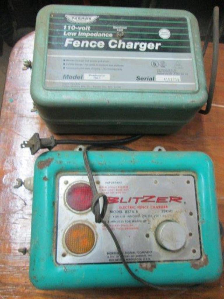 Auction Ohio Electric Fence Chargers