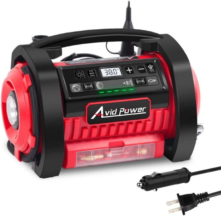 TIRE INFLATOR/AIR COMPRESSOR