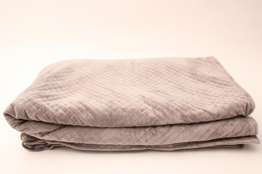 Auction Ohio Buzio Weighted Blanket w/ Soft Cover (Padded)(Gray) *NEW