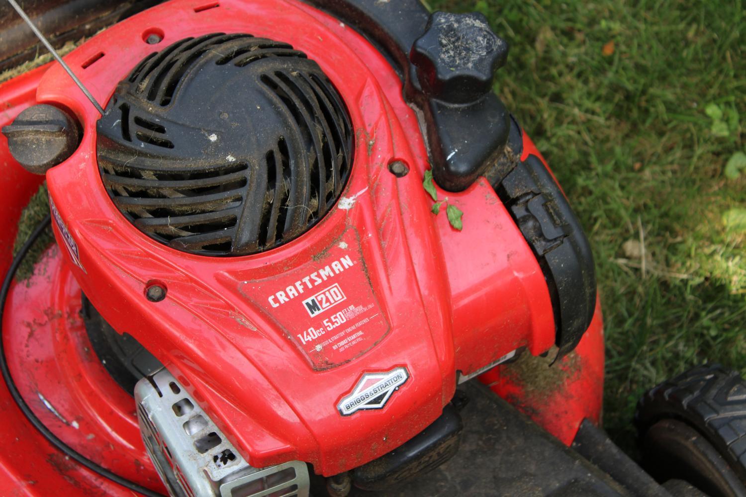 Craftsman m210 self discount propelled lawn mower