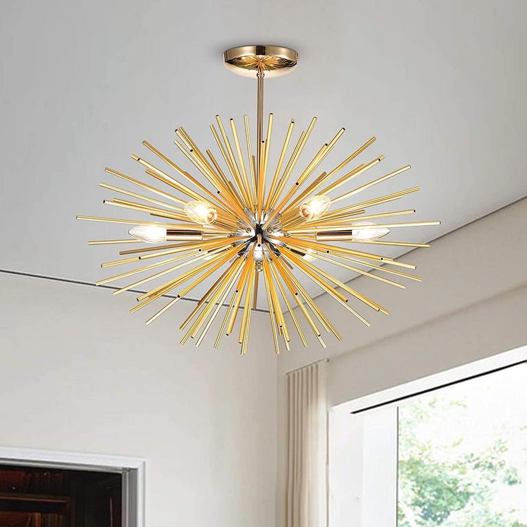 24" INDUSTRIAL CHANDELIER