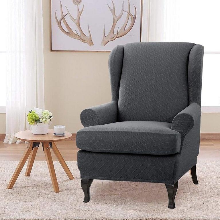 2 PC WINGBACK SLIPCOVER