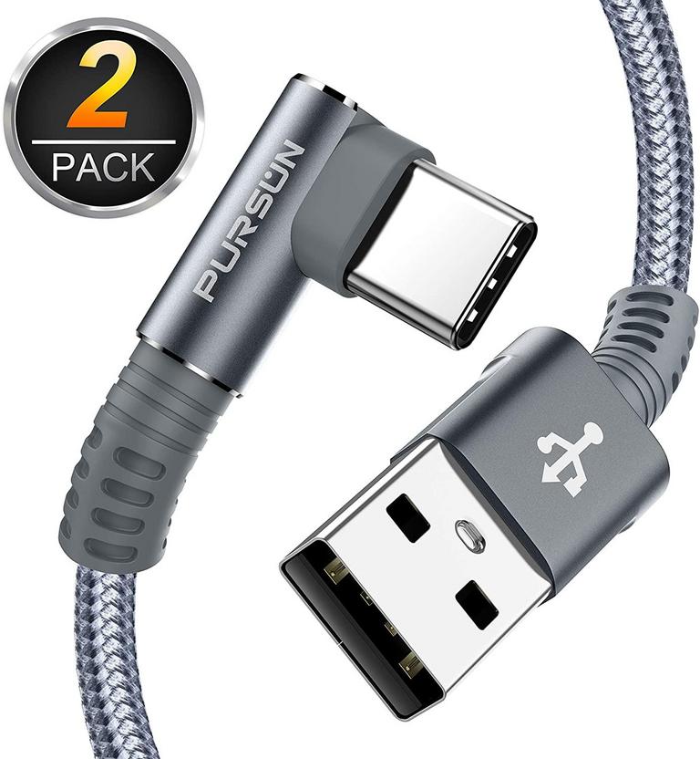 2 USB TYPE C CABLES, 6'