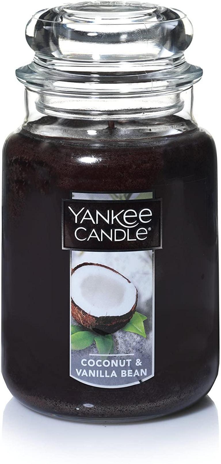 LARGE COCONUT YANKEE CANDLE