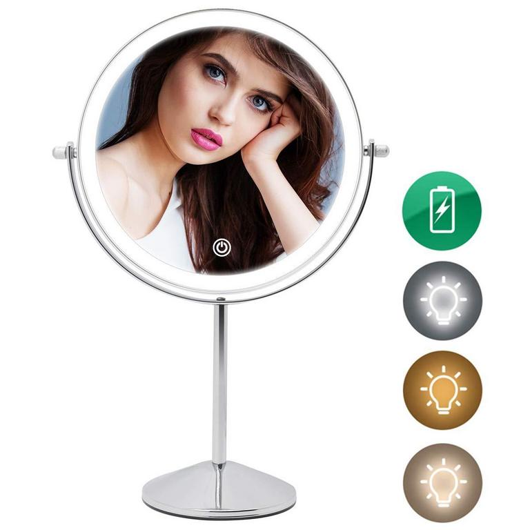 8" DOUBLE SIDED MAKEUP MIRROR