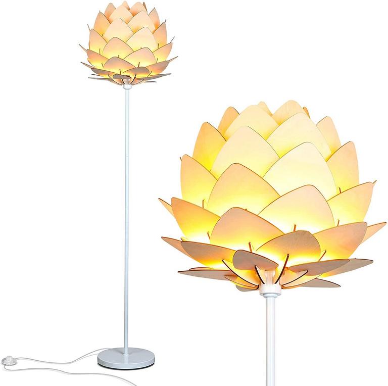 68" ARTICHOKE FLOOR LAMP