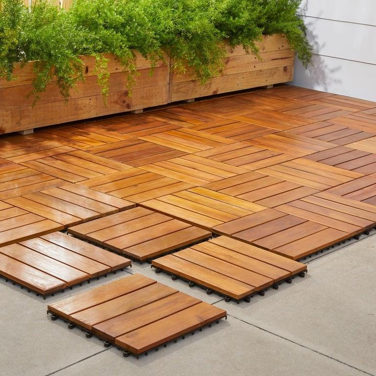 10 S/F TEAK DECK TILES